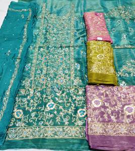 Costumes modernes indiens pakistanais de qualité supérieure brodés à la main pour femmes belles fêtes à la mode - Product Image 1