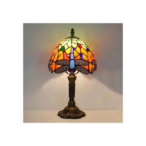 עבודת יד vente en giffany מעטפת סנטה claus טורקית lily זכוכית ac הוביל מנורה lible - Product Image 1