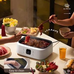 Vaporizador de acero inoxidable multicapa, vaporizador eléctrico, olla de vapor, máquina de desayuno, olla integrada para cocinar al vapor y Guisar - Product Image 4