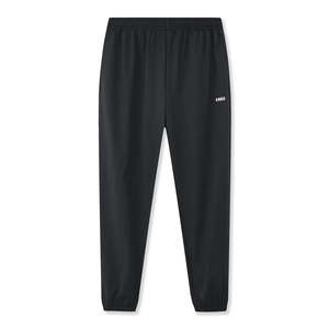 Pantalones deportivos cortos transpirables de cintura media para mujer ERKE-Negro 12224202061-002 - Product Image 1