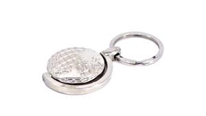 LLavero de globo giratorio de Metal ligero Vintage de calidad superior para amantes de los viajes recuerdos uso diario disponible exportación - Product Image 3