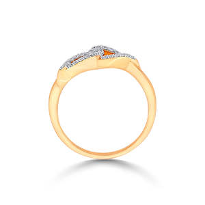 Anillo de Diamantes Infinity Caress en Oro de 14K - Product Image 4