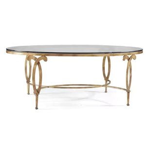 Table basse en aluminium avec design d'aspect branche pour meubles de salon ou décoration intérieure - Product Image 5