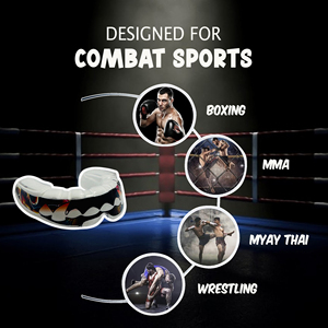Protège-dents de boxe le plus vendu en ligne, protège-dents de boxe de style optimal, protège-dents de boxe personnalisé, service OEM - Product Image 3