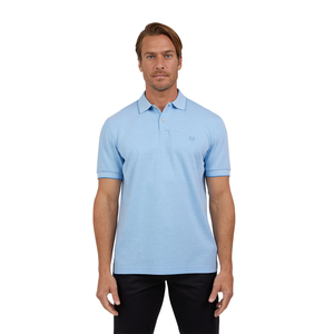 FORT WORTH SPORTS Chemise de golf décontractée pour homme, impression intégrale personnalisée, séchage rapide, respirante, tricotée unie, 100 % coton de qualité - Product Image 5