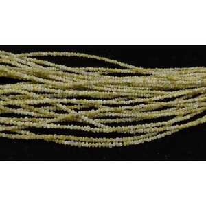Perlas de Diamante Amarillo Natural 100% de la Mejor Calidad, Sin Cortar, de 2-3.5 mm, Pepitas Crudas Sueltas - Product Image 1