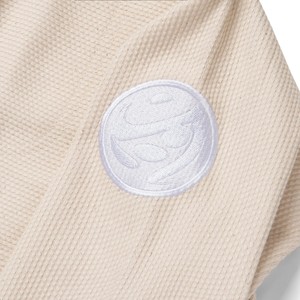 Kimono frontal bordado personalizado Jiu-Jitsu Gi BJJ para uniforme de artes marciales secado rápido transpirable algodón poliéster sostenible - Product Image 4