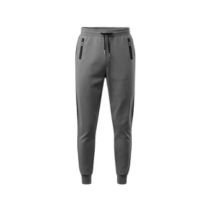 Men’s Grey Zip-Up Hoodie Tracksuit with Jogger <b>Pants</b> - Product Image 3