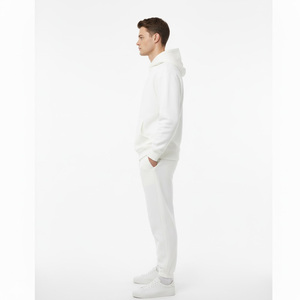 Chándales de calidad superior para hombre, ropa de calle, chándal de algodón 100%, logotipo personalizado, conjunto para correr al aire libre, ligero - Product Image 4