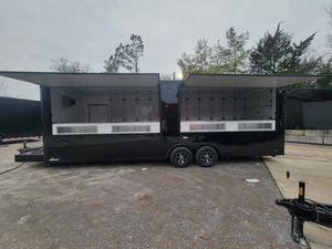 Remorque de vente et de promotion personnalisée de 8,5' x 26' avec façade noire, à prix avantageux - Product Image 2