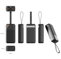 Batterie externe multifonctionnelle haute capacité 50000mAh, charge rapide, plusieurs ports USB, batterie au lithium polymère, sortie 22.5W