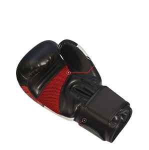 Hochwertige Professionelle Leder-Boxhandschuhe Atmungsaktiv Anpassbare Farbe Outdoor-Training Klettverschluss Verschiedene Größen - Product Image 3