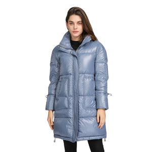 Chaqueta acolchada de Invierno para mujer, cálida y duradera para uso diario, chaqueta acolchada de moda para mujer con capucha - Product Image 3