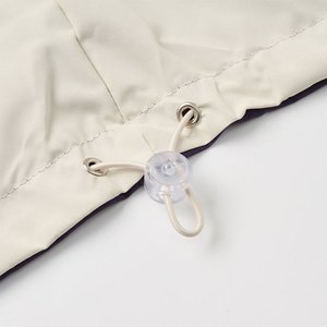 Manteau décontracté pour hommes, couleur unie, manches longues, col montant, veste de sport, vêtements d'extérieur amples et décontractés de grande taille avec poche - Product Image 3