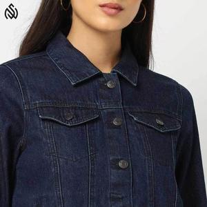 Vente en gros de vestes en jean pour femmes Vestes en jean respirantes à manches longues fabriquées au Pakistan OEM ODM desservies - Product Image 5