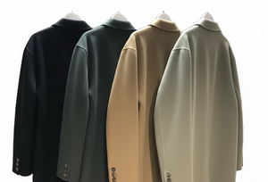 Nouveauté, manteau long respirant pour homme, taille adulte, marque personnalisée, fermeture à boutons sur le devant, mode masculine - Product Image 5