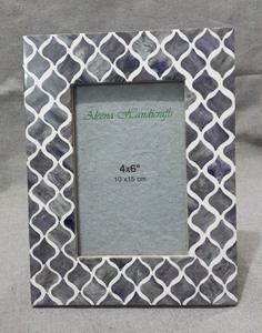 Eco-Friendly MDF Modern Photo <b>Frames</b> with Resin and Bone Inlay Customizable Color & Size Versatile <b>Wall</b> Art Picture <b>Frame</b> - Product Image 1
