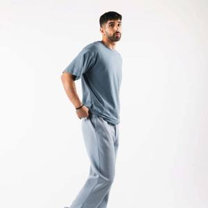 Vente en gros T-shirt surdimensionné à épaules tombantes pour hommes T-shirt vierge en coton épais pour impression personnalisée - Product Image 1