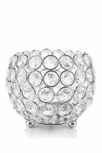 Vente chaude de haute qualité cristal métal votif bougeoir Design moderne suspendu bougeoir pour les mariages et événements - Product Image 5