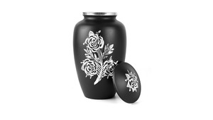 Urna Funeraria Decorativa de Metal para Cenizas Humanas, Estilo Campestre Francés, Ecológica, Florero de Mesa, Precio al por Mayor por Antique CO - Product Image 6