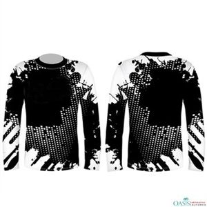 <b>Long</b> Sleeve Rash Guard Customized logo and Customized Printing - Product Image 1