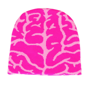 2024 Logo personnalisé en gros hommes bonnets tricotés hiver unisexe 100% bonnet acrylique avec Logos personnalisés - Product Image 4