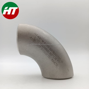 Té en acier au carbone sans couture 16 "DN40 SCH10S ASTM A234 WPB coude 180deg A234wpb - Product Image 4