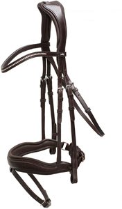 Brida de caballo de cuero genuino de diseño personalizado de alta calidad occidental y cabestro venta saludable por fabricantes - Product Image 2