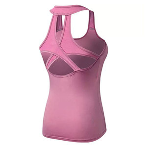 Nuevo Diseño de Alta Calidad, Ropa Deportiva OEM Personalizada, Camisetas sin Mangas para Mujer, Transpirables, de Secado Rápido, Chaleco Deportivo de Algodón/Poliéster - Product Image 3