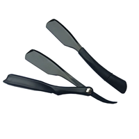 Nouveau rasoir de sécurité professionnel pliable à lame simple en acier inoxydable personnalisable pour hommes, écologique