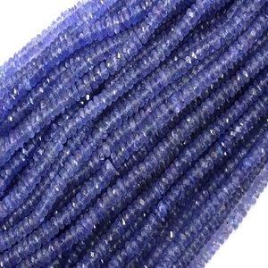ลูกปัดพลอย tanzanite เจียระไนเป็นพลอย tanzanite ยาว16 "ที่ได้รับความนิยมสำหรับการทำเครื่องประดับ - Product Image 2