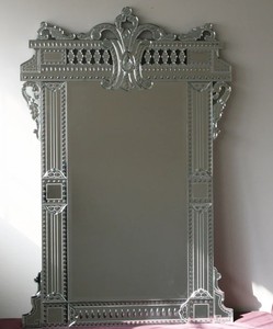 Venetian <b>Mirror</b>, <b>Beveled</b> <b>Mirror</b>, French Style, Hand crafted - Product Image 1
