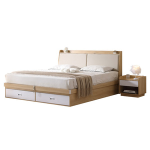 VARESE Lit Queen-Size Italien avec Rangement Moderne Élégant Cadre en Bois Rembourré Spacieux Durable Premium Meubles de Chambre à Coucher - Product Image 3