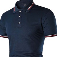 Camisa Casual de Hombre Personalizada, 100% Algodón Tejido, de Alta Calidad, Manga Corta, Diseño Sólido, Logotipo Personalizado, Cómoda, al Mejor Precio