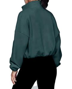 <b>Womens</b> Fleece <b>Jackets</b> Zip Up Oversized Sweatshirts Winter Clothes Long Sleeve Crop <b>Sherpa</b> Fall Outfits Fashion - Product Image 2