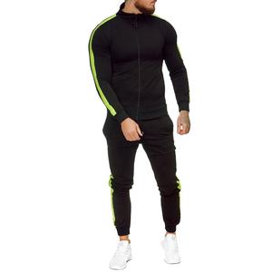 Chándales Deportivos Personalizados al por Mayor, Color Verde, con Cremallera Larga, Nuevo Modelo de Moda 2026 - Product Image 4