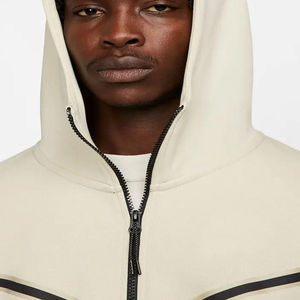 Conjunto de lana de tecnología neutra para hombre, Sudadera con capucha de bloque de color de calidad superior, chándales ajustados de rendimiento para hombre - Product Image 6