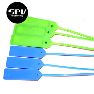Bằng chứng giả mạo UHF <span class=keywords><strong>chip</strong></span> ISO18000-C Zip Tie dùng một lần con dấu RFID impinj MONZA m730 Cáp nhựa tag - Product Image 5