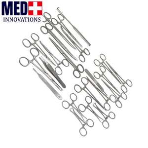 Kit de paquete de esterilización de alta calidad, juego de instrumentos quirúrgicos veterinarios, eliminación de ovarios por Med Innovation - Product Image 4