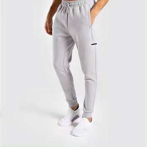 Vente en gros de pantalons de jogging décontractés en coton taille haute personnalisés pour hommes pantalons de jogging d'été en tissu de velours côtelé tissé - Product Image 3