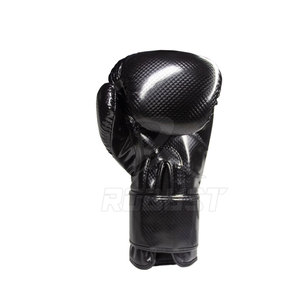 Gants de boxe professionnels en cuir véritable pour hommes Vêtements d'entraînement respirants confortables avec PVC offerts avec les services OEM - Product Image 5