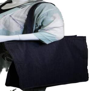 100% กระเป๋าผ้าคอตตอนออร์แกนิกพิมพ์โลโก้ที่กำหนดเองนำมาใช้ใหม่ได้ถุงผ้าใบเก็บของกลางแจ้งกระเป๋าเปล่า - Product Image 3