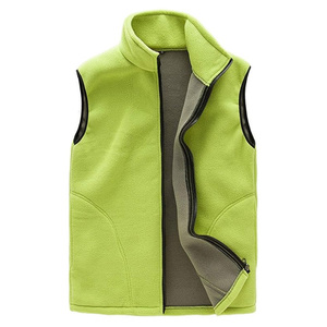 Gilet double face en velours côtelé pour homme 2026 – Veste sans manches décontractée d'extérieur automne-hiver, chaude, zippée, écologique et coupe-vent - Product Image 3
