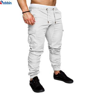 BOBBIN INDUSTRIES Jogging en molleton décontracté pour homme, toile 100% coton, grande taille, multi-poches, respirant, séchage rapide, sport - Product Image 5