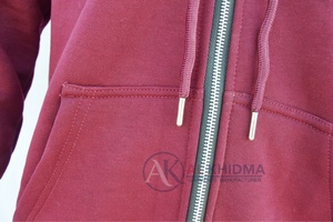 Sudadera con Capucha Personalizada OEM ODM de Marca Privada, 100% Algodón Orgánico, Ropa Deportiva Unisex, Tallas Grandes, Transpirable, con Bolsillos Laterales - Product Image 4
