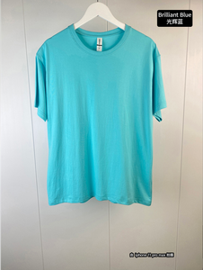 T-shirt blanc de haute qualité, t-shirt vierge pour homme, t-shirt 180 g/m², logo personnalisé, col rond classique - Product Image 4