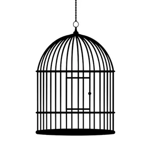 Siyah benzersiz tasarım Metal papağan büyük büyük kuş kafesi asılı Pet House açık kafesleri en iyi Pet çadır ev kuş kafesleri pet ev