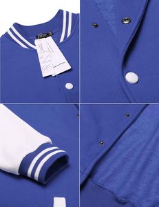 Nouveautés Veste en cuir pour femme Manteaux pour femme Vestes d'université d'hiver Veste de baseball pour femme pour homme Expédition DDP - Product Image 3