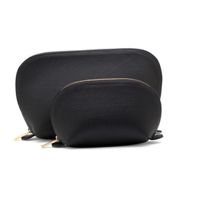 Bolsa de Cosméticos de Cuero Genuino Personalizada con Etiqueta Privada al por Mayor - Product Image 1