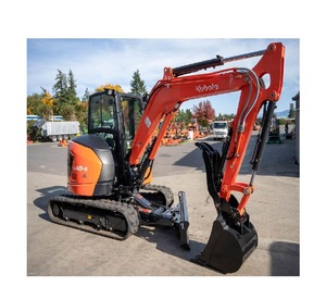 Miniexcavadora usada Kubota U48 5 a la venta, precio barato, para trabajos pesados en construcción y mantenimiento de carreteras - Product Image 6